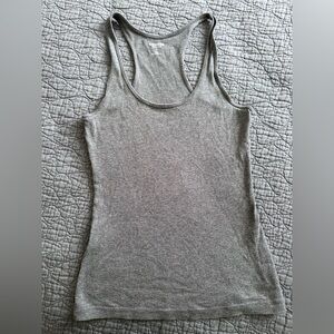 Express Sexy Basics Women's Heather Gray Racerback Tank Small